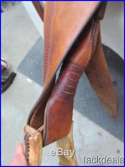 Circle Y Hand Made Roping Roper Saddle 16 Lightly Used
