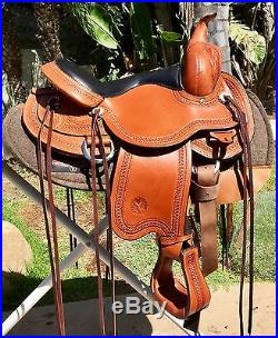 Circle Y Julie Goodnight Teton Flex 2 Horse Saddle with Pad, 15 Wide