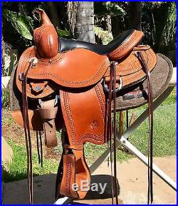 Circle Y Julie Goodnight Teton Flex 2 Horse Saddle with Pad, 15 Wide