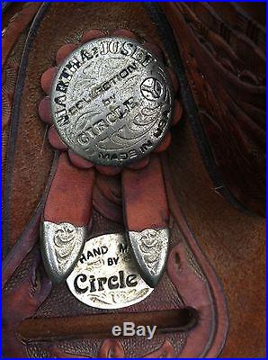 Circle Y Martha Josey Western Barrel Saddle