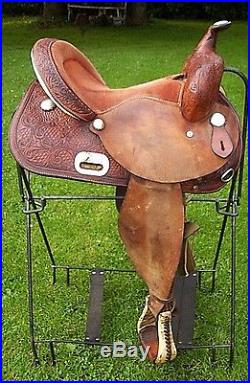 Circle Y Nbha Barrel Saddle 14 Seat 7.5 Gullet Proven Style
