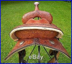 Circle Y Nbha Barrel Saddle 14 Seat 7.5 Gullet Proven Style