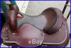 Circle Y Park & Trail Model 360 Saddle 16 inch FQH Bars Very Good Condition