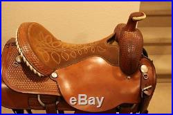 Circle Y Roping / All Around Saddle with 16 seat