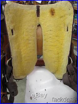 Circle Y Show Saddle 16 Used Good Condition Wide Tree 4-H Open Shows