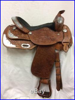 Circle Y Used 16 Western Show Saddle Full Quarter Horse Bar #3679-2607-1003