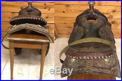 Circle Y Western EQUITATION SADDLE with serial number plate showithtrain/pleasure