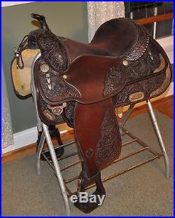 Circle Y Western Equitation Saddle 15.5 inch Seat