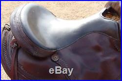 Circle Y Western Park & Trail Saddle 16 inch seat, Leather, nice condition
