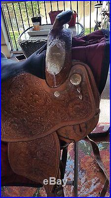 Circle Y Western Pleasure Show 16 inches Saddle