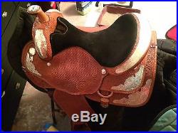 Circle Y Western Show Saddle 16 in