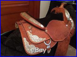 Circle Y Western Show Saddle 16 in