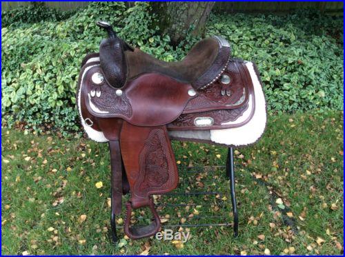 Circle Y Western Show Saddle Excellent Condition