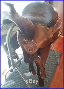 Circle Y Youth Saddle 13.5 14 inches with Breastcollar