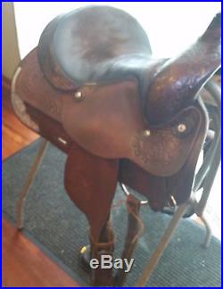 Circle Y Youth Saddle 13.5 14 inches with Breastcollar
