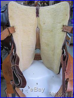 Circle Y Youth Show Saddle MINT Condition 14 Lightly Used