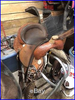Circle Y barrel saddle