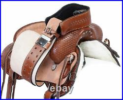 Classic Cowboy 16 in Western Roping Ranch Team Roper Horse Saddle Tack Set