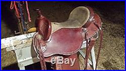 Clinton Anderson 15/16 inch saddle withhorn