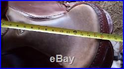 Clinton Anderson 15/16 inch saddle withhorn