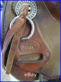 Corriente 15 Ranch Cowboy Roping Saddle Used & Solid