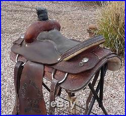 Court's Trophy Roping Saddle 16