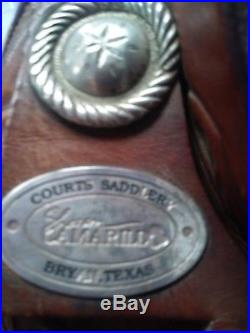 Courts 14 1/2 NBHA Barrel Racing Saddle