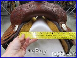 Courts Fancy Custom Roping Saddle New Never Used 15