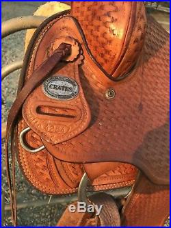 Crates Roping Saddle 16 Inch