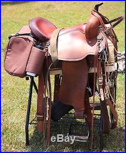 Crates Western Saddle with Full Tack