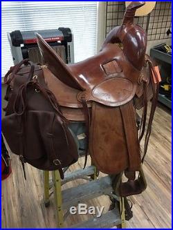 Custom Handmade Western Ranch Saddle