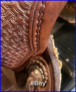 Custom Made ranch cutting Cow horse saddle