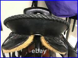 Custom Synergist Trail Saddle size 15. Very good condition