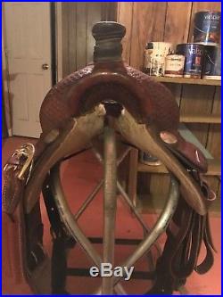 Custom Western Saddle 16 roper package