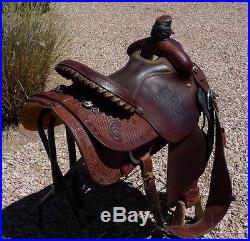 DHS Dynamite Horseman Supply 14.5 Roping Saddle