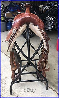 Dakota horse saddle brown 16 inch FQHB