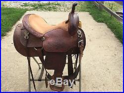 Dale Chavez Western Ranch Cutter Cutting Saddle