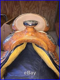 Dale Chavez Western Show Saddle Neoprene Girth and Cover