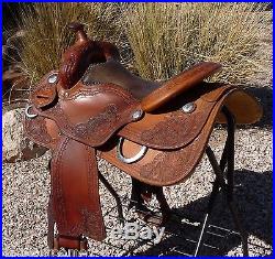 Darrel Slinkard Cowboy Tack Reining Saddle 16