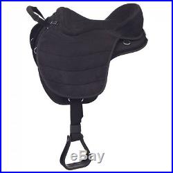 Eclipse by Tough 1 Treeless Endurance Saddle with Western Rigging 17