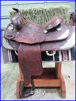 Excellent Billy Royal Western Saddle Handmade in Texas 15 in Seat FQH