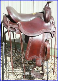 Excellent Condition 16.5 Tucker Rock Creek GenII Saddle. Quality Horse Tack