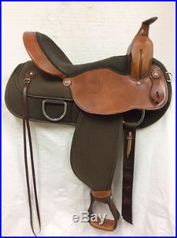 Fabtron 16 #7154-F Cordura Flex Lady Trail Saddle Used Full Quarter Horse Bar
