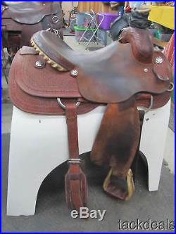 Fort Worth Saddlery Ranch Cutter Roping Saddle 16 Lightly Used