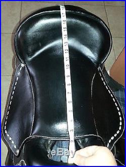 Gaited Saddle by CTK 16.5 Black Leather NICE