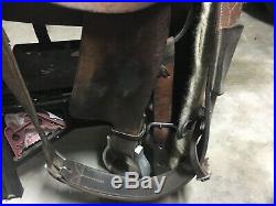 Genuine Cowboy Tack Cutting Saddle 16 Cutter Ranch Cow Horse