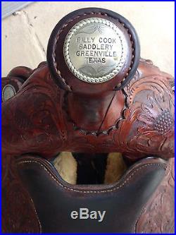 Handsome Billy Cook 16 Silver Western Show Saddle Greenville TX