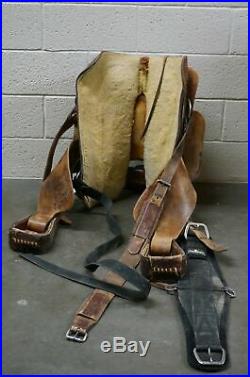Hereford Brand Tex Tan of Yoakum, 16in Roping Saddle with Light Tooling