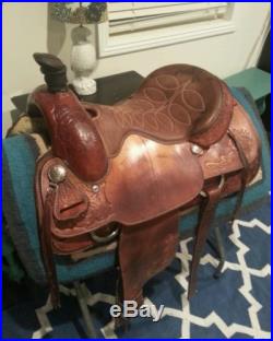 Hereford Tex Tan Cutting / Penning saddle 16