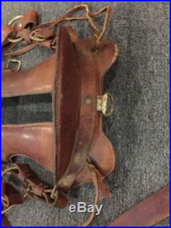Horse Saddle-McClellan style POLICE Military Endurance Trail Vintage Cowboy